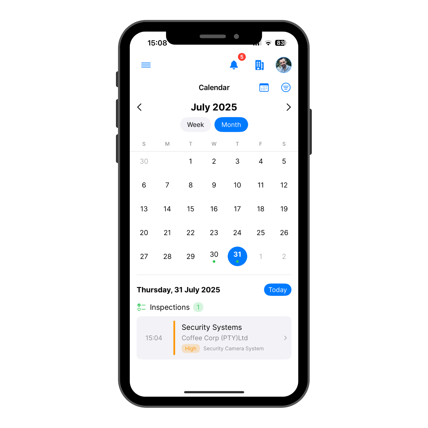 Nova Screens Job Scheduling